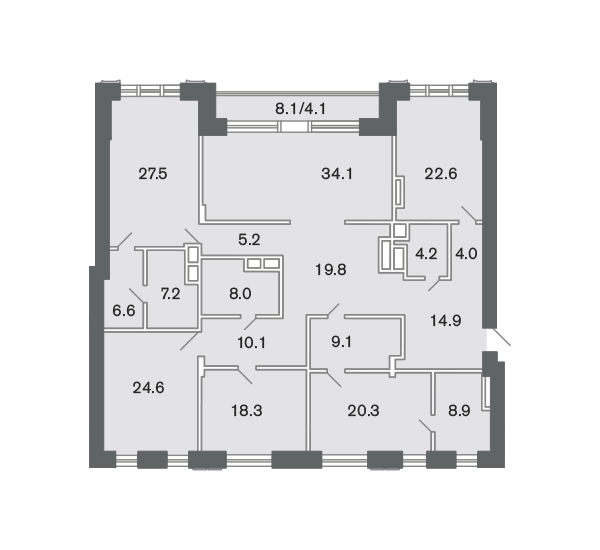 Резиденция на Всеволожском, Москва | Элитные квартиры в жилом комплексе «Резиденция на Всеволожском» на Золотой миле